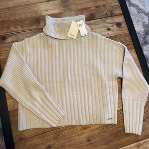 NWT Beige Cropped Sweater